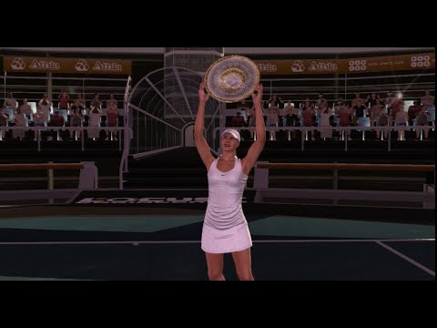 XBOX 360 Smash Court Tennis 3 Arcade Mode(Maria Sharapova, Hard)