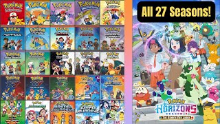 All Pokémon Seasons in Order (1997–2025)🔥