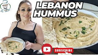 how to make lebanon hummus|stepbystep tutorial |