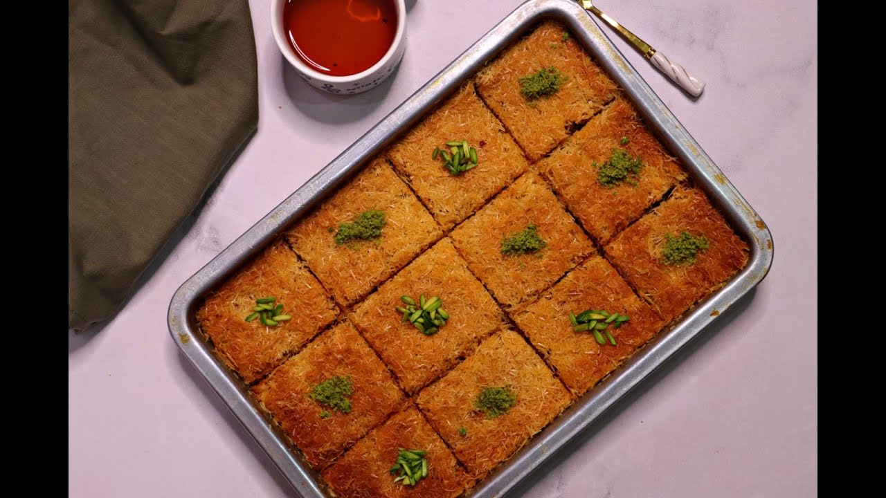 Кадаиф Рецепт с грецким орехом / Кадаевская пахлава