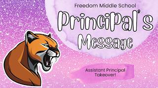 Weekly Principal's Message - Sunday, April 17, 2026