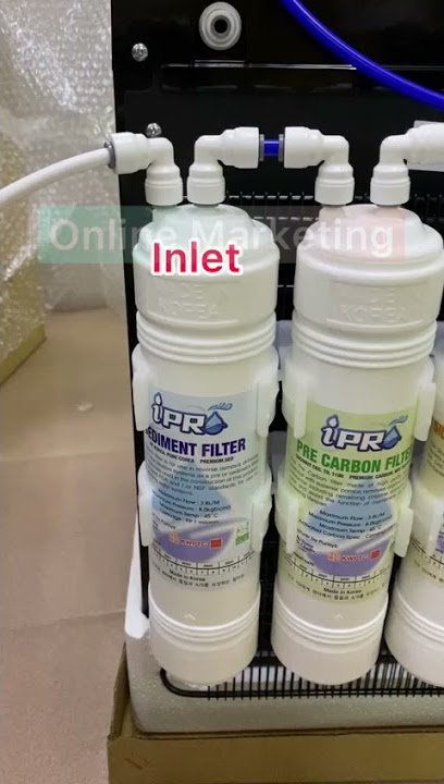 How to Flush filter model : 1664/1674/1631/1635/1535/1660
