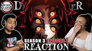 DEMON SLAYER IS BACK! 🔥 Demon Slayer Season 3 Episode 1 REACTION! | 3x1 \
