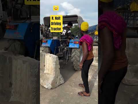 R. Nait Tractor Driving #punjabisinger # #latestpunjabsong #trendingshorts #viralshorts