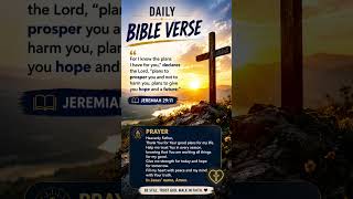 Bible Verse and prayer for today #BibleVerse #prayer #fyp