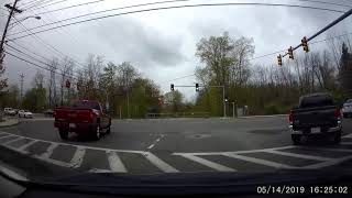 Cintas Truck Runs Red Light