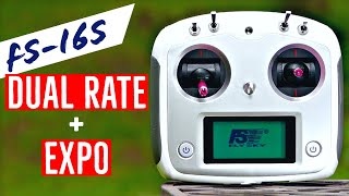 How to Set Up Dual Rates & Expo Switch - Flysky FS-i6S