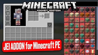Addon Just Enough Item for Minecraft PE Bedrock ⧸ JEI Addon Just Enough Item for Minecraft PE Bedrock ⧸ JEI