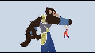 Goku vs Great Ape Bardock