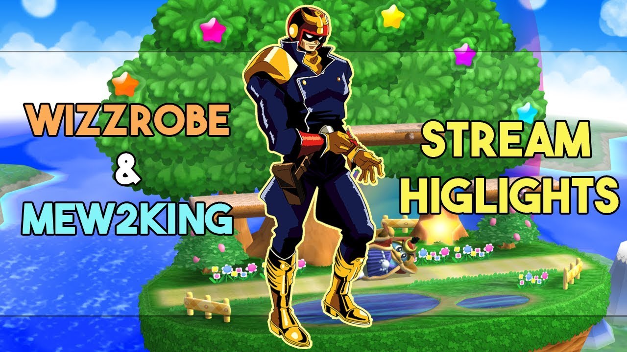 MEW2KING'S FALCON IS ACTUALLY SICK || WIZZROBE STREAM HIGHLIGHTS