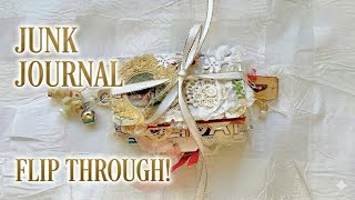 Junk Journal Flip Through: Made From Irish Spring Box & Scraps