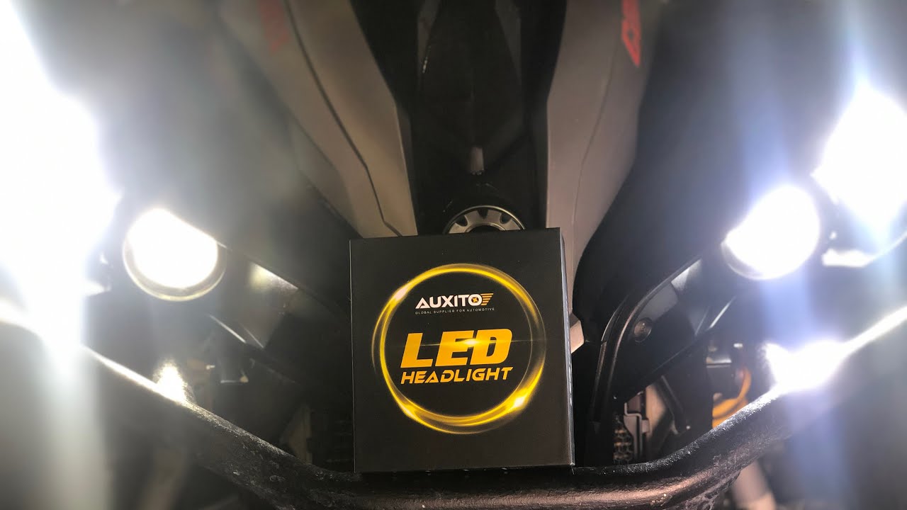 Can am Led headlights and Splitter to run High and Low beam - YouTube