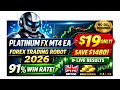 Platinum FX MT4 EA | High Accuracy Forex Trading Robot 2026