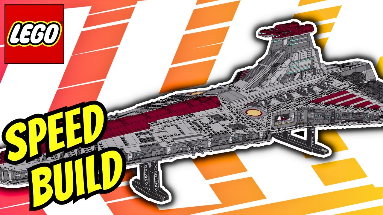 LEGO Venator-Class Cruiser 75367 | Speed Build