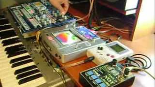 rockman 8 bit DMG live hardware lsdj midi Synchronisation