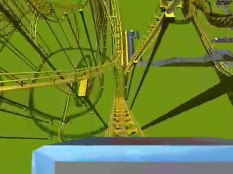 RCT3 coaster - Evolution of Loops