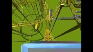RCT3 coaster - Evolution of Loops