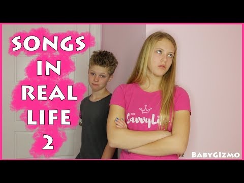SONG IN REAL LIFE 2 - Sis vs Bro