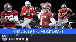 NFL Mock Draft: Final Round 1 Projections For 2019