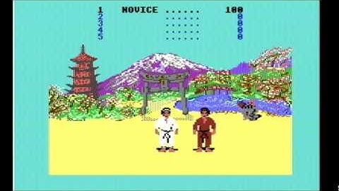 Commodore 64 - The Way of the Exploding Fist - Retro 1985
