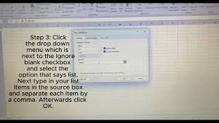 How To Create Drop Down Lists In Microsoft Excel
