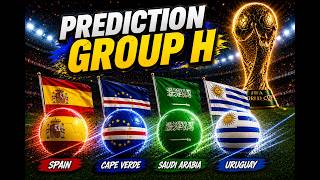 🏆Group H COMPLETE Simulation,  Spain, Cape Verde, Saudi Arabia and Uruguay | World Cup 2026