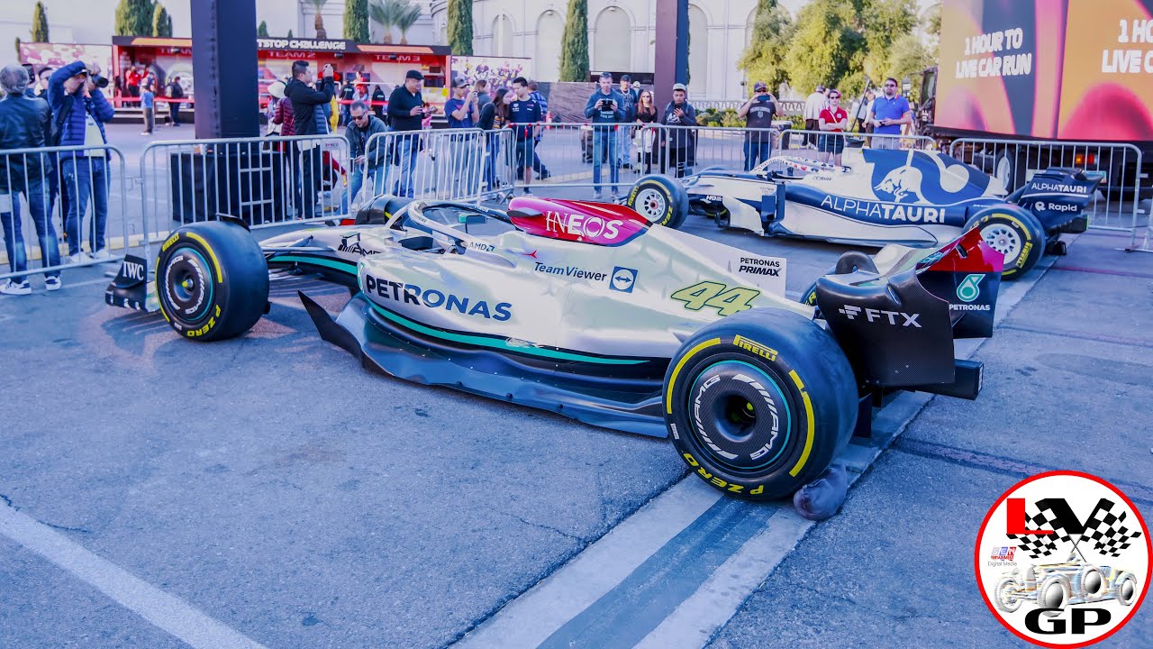 F1 TAKES OVER THE LAS VEGAS STRIP WITH AN EPIC LAUNCH PARTY | Caesars Palace Grand Prix