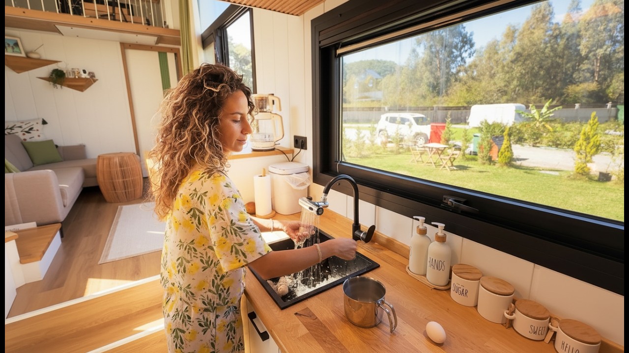 Forest Tiny House Living with My Dog: Off-Grid Routine & Zero Waste