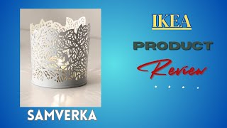 Must-See IKEA Candle Holder SAMVERKA Before You Buy