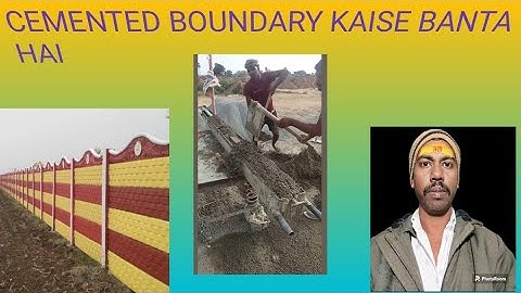 precast boundary wall;Gaya.823001