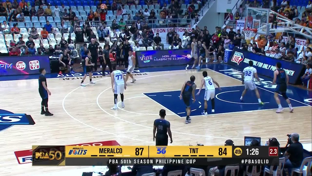 Bong Quinto F1 FOUL on Henry Galinato | PBA Season 50 Philippine Cup