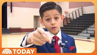 4th Grader Inspires With Passionate Message of Civic Engagement