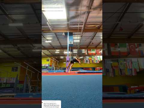 Day 40 Round Off Onodi Back Tuck Flipaday