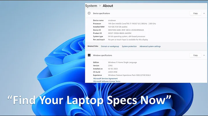 🔍**How To Check PC/LAPTOP/COMPUTER Specs On Windows 11 (2024)**🔍 #laptop #laptopspecs  #windows