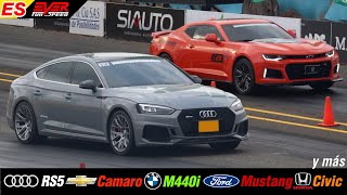 Audi RS5 🆚 Camaro ZL1 🆚 BMW X3 M 🆚 Civic Turbo 🆚 Mustang GT 🆚 RS3 🆚 M440i 🔥 Copa Carnaval 2024