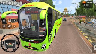 💥VOLVO 9600 BUS DRIVING 🚍🧑‍✈️ | Bus Simulator India - 2026 Android Game BEDI TRAVELS  screenshot 1