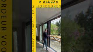 Aluzza Plisséhordeur Voor Schuifpu - Elegant En Praktisch Voor Brede Doorgangen