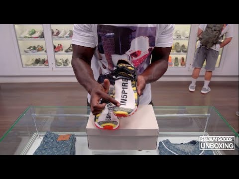 Pharrell x adidas NMD Hu Tr "Solar Pack" - YouTube