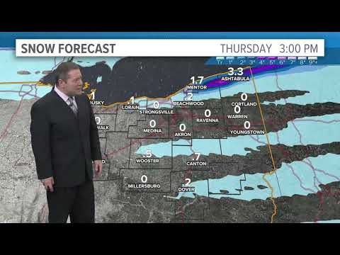 Cleveland area weather forecast: Wind chills around zero