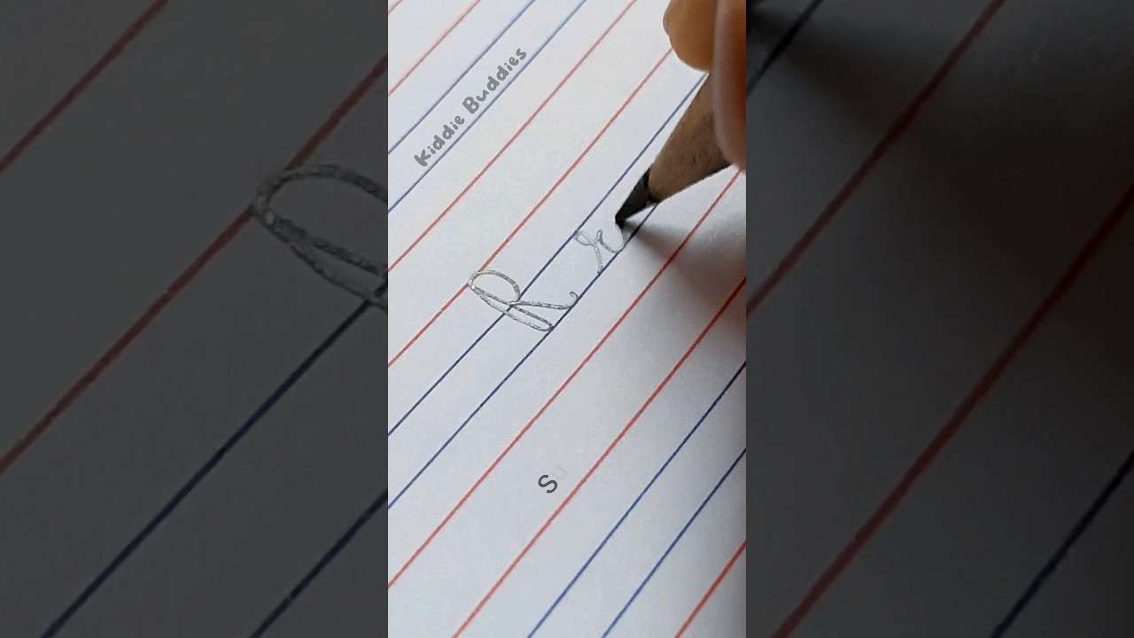 How to write basic and original cursive letter Rr 👍 ❤