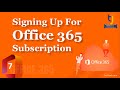 How To Create Office 365 Account Free - YouTube