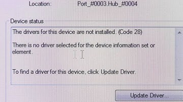 Troubleshooting the USB to Serial Port Connection