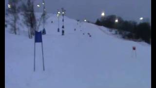 2011-01-16 Storslalomtävling Ekholmsnäsbacken