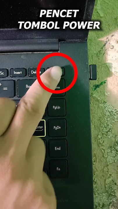 Begini cara hidupkan laptop yang benar!