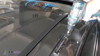 Ford Kuga 20122019 Monta Relingw Dachowych Erkul Roof Rails Ford Kuga 20122019 Installation