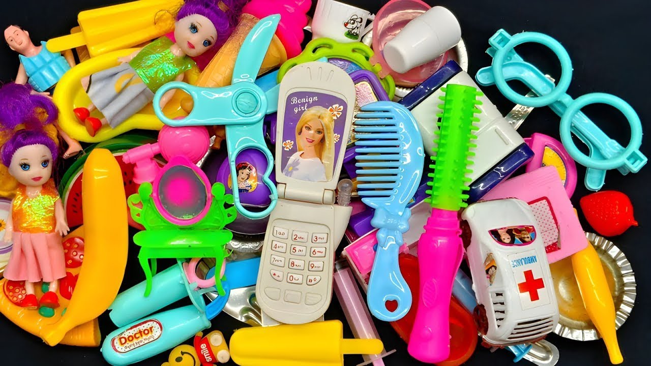 5 Minutes Satisfying With Unboxing Hello Kitty Kitchen Set Cutee Tiny Mini ASMR kitchen set