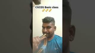 Bugle basic class CGCEG📯📯📯 1st class ... Ready to all CRPF trade test👍👍👍
