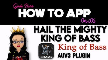 Hail the Mighty King of Bass from Audiokit on iOS - How To App on iOS! - EP 954 S11