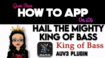 Hail the Mighty King of Bass from Audiokit on iOS - How To App on iOS! - EP 954 S11