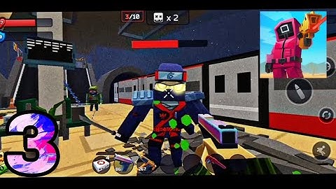 Pixel Combat:  Pixel Combat Strike Zombie Gameplay Walkthrough Part 3 ios android